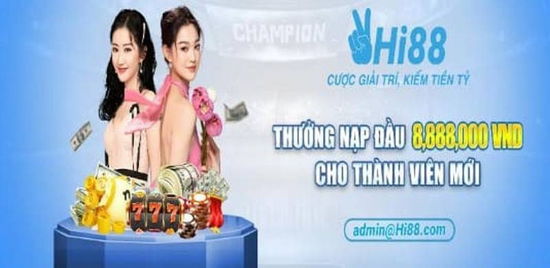 Khuyến mãi Hi88 khủng cho lần đầu tiên nạp tiền